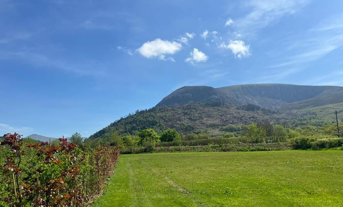 Spectacular views at Bryn Gloch